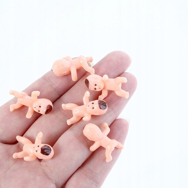 Tiny Babies Mini Little 100 pezzi bambole neonati in plastica realistica