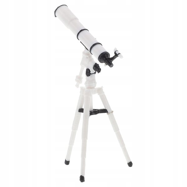 Miniatura Telescopio Beige per Casa delle Bambole e Decorazione Scrivania