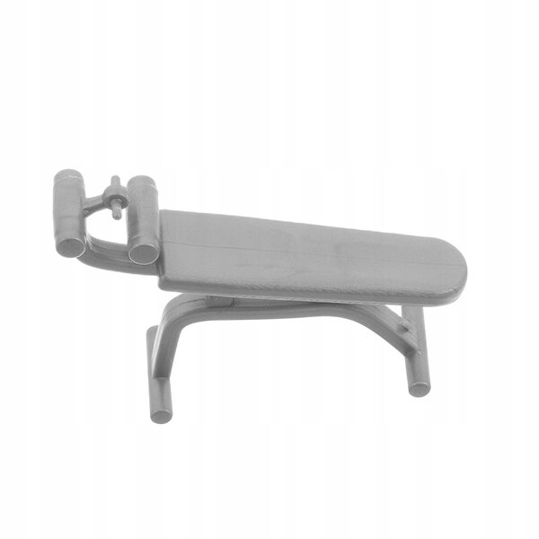 Accessori Fitness Miniature Grigie per Casa delle Bambole Realistici e Decorativi