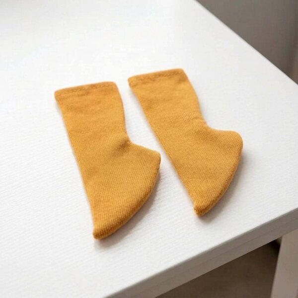 Socken für BJD Doll 1/6 Hellbraun, elastisch und vielseitiger Komfort