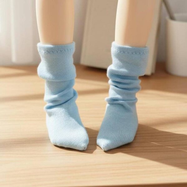 Socken für BJD Doll 1/6 Hellbraun, elastisch und vielseitiger Komfort