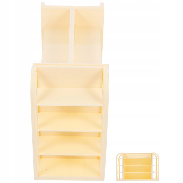 Libreria in miniatura in Plastica per Casa delle Bambole, Resistente e Realistico