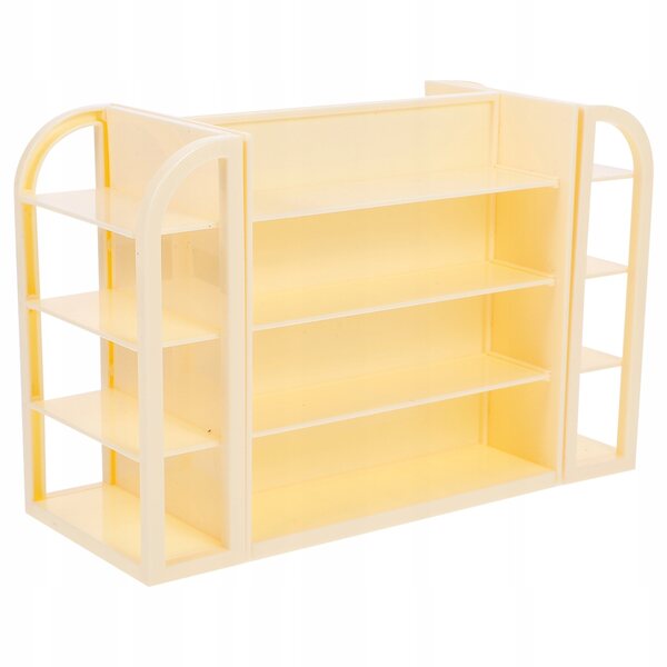 Libreria in miniatura in Plastica per Casa delle Bambole, Resistente e Realistico