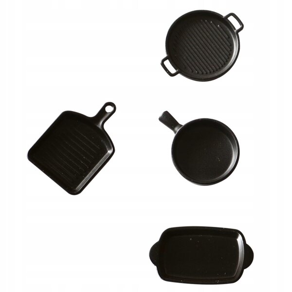 Комплект от 4 мини тапи за печене за куклени къщи, аксесоари за креативни игри