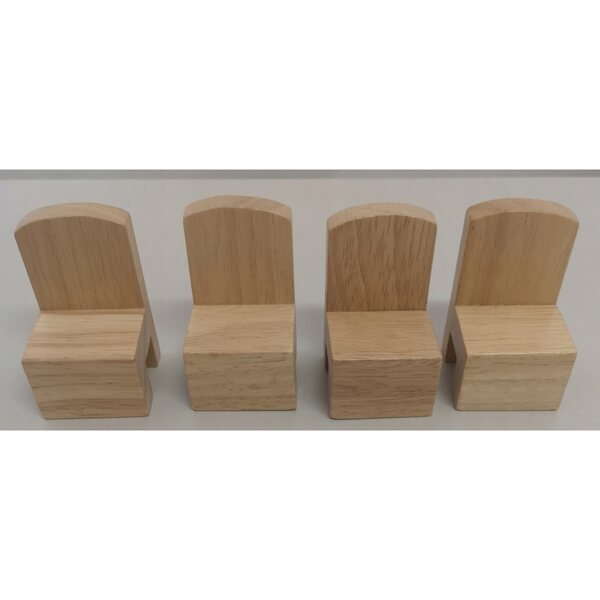 Nathan set di mobili in legno per bambini con cucina e arredi bagno