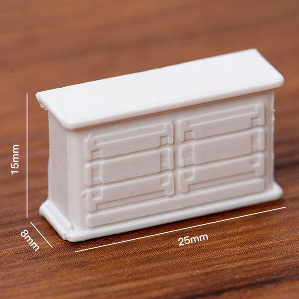 Figura symulacyjna mebli do domku dla lalek do wystroju sceny DIY Szafka