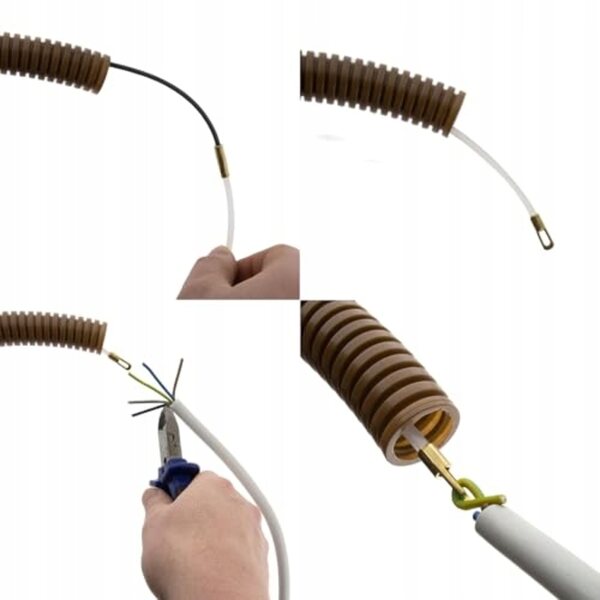 Kabelorganisationsband, 15 Meter, 3 mm, wiederverwendbar und UV-beständig