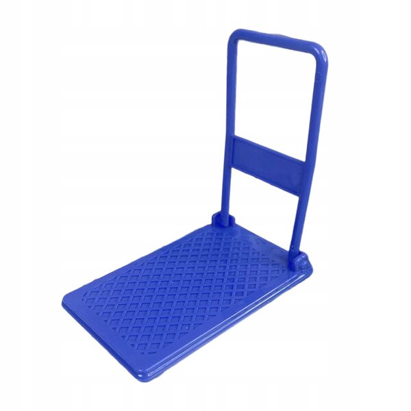1:12 Blauer Mini-Puppenhauswagen aus Holz, dekoratives Accessoire