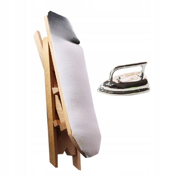 Mini-Bügeleisen und Bügeltisch-Set für Kinderpuppenhaus