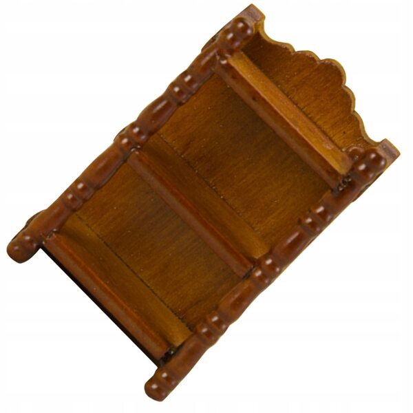 Miniatura in Legno per Casa delle Bambole - Scaffale Mini Decorativo Robusto
