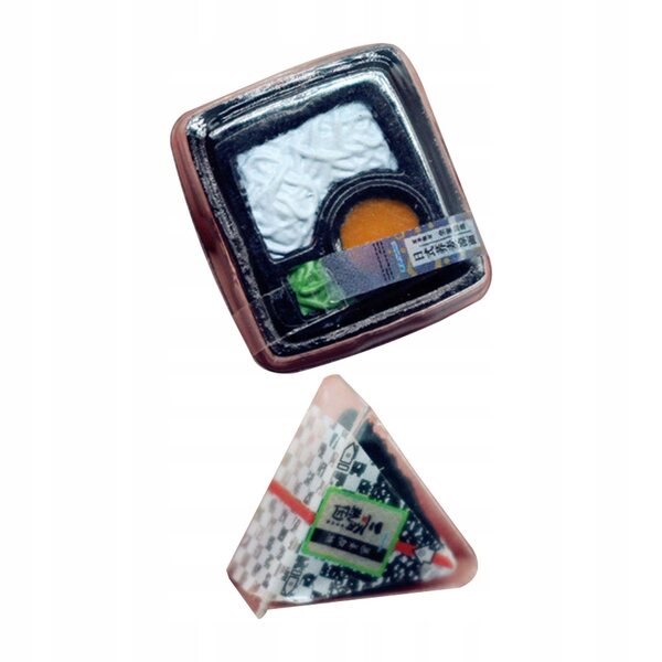 Dollhouse Miniature Sushi e Bento Set 1:12 per Cucina e Negozio Giocattolo