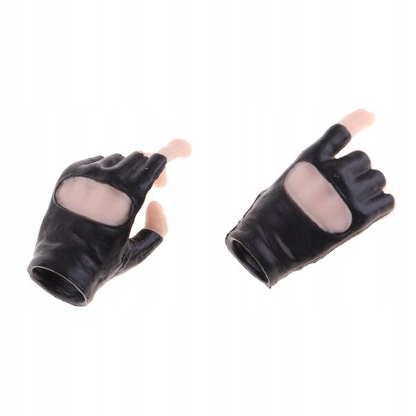4 Paar weibliche Handschuhe im Maßstab 1:6 für 12-Zoll-Actionfiguren