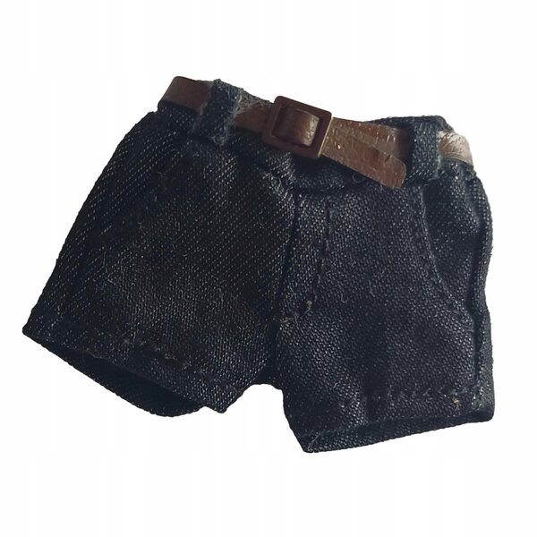 1/12 miniatuur zwarte damesshort voor 6 inch actiepoppen