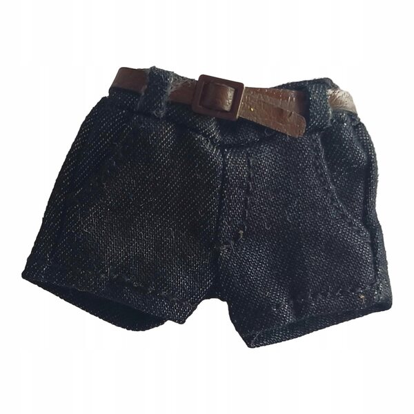 1/12 miniatuur zwarte damesshort voor 6 inch actiepoppen