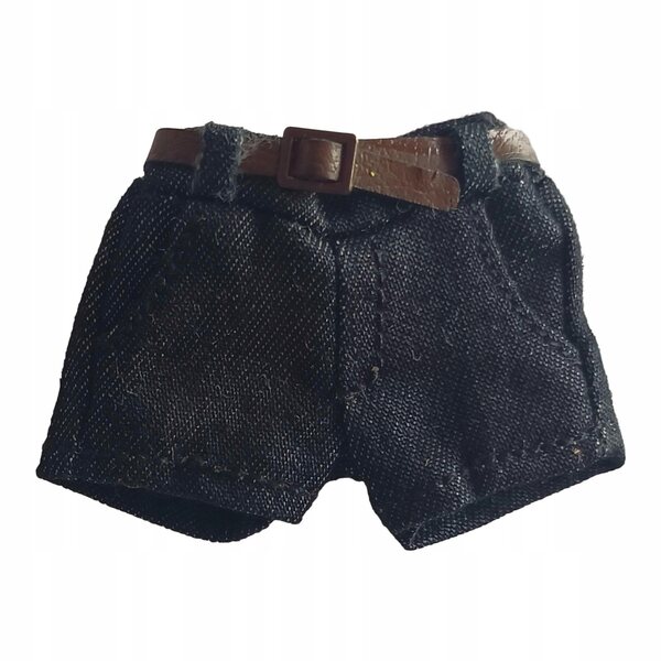 1/12 miniatuur zwarte damesshort voor 6 inch actiepoppen