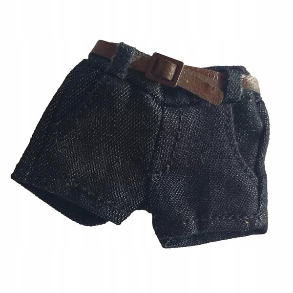 1/12 miniatuur zwarte damesshort voor 6 inch actiepoppen