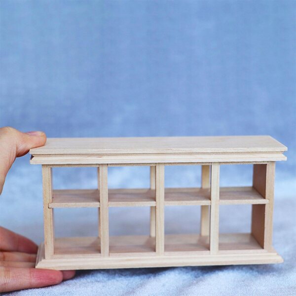 Miniatura Mobili in Legno per Casa delle Bambole 1:12 - Arredo Realistico