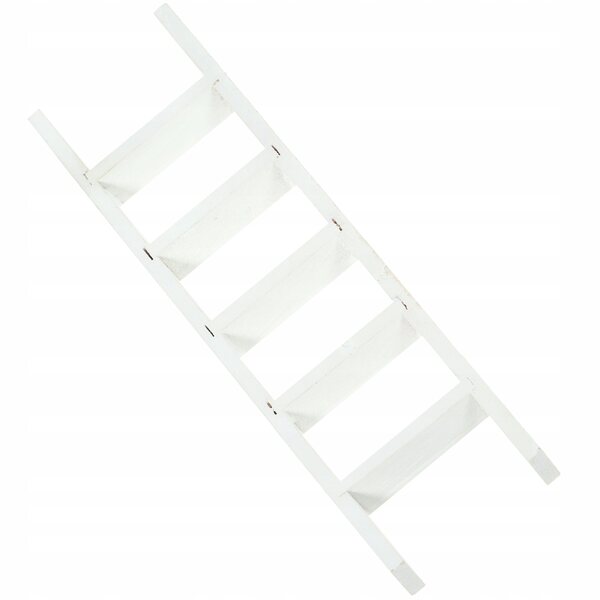 Mini scala in legno bianco per casa delle bambole accessorio decorativo 1:12