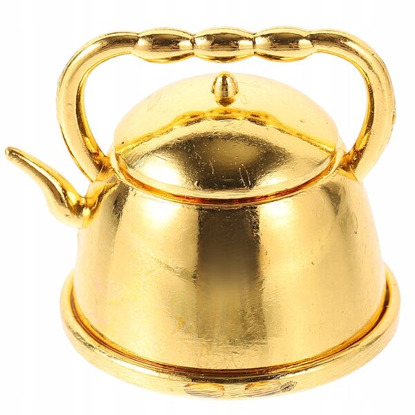 Goldener Mini-Metalldeckel im Vintage-Stil für Heim- und Bürodekoration