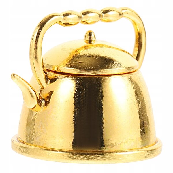 Goldener Mini-Metalldeckel im Vintage-Stil für Heim- und Bürodekoration