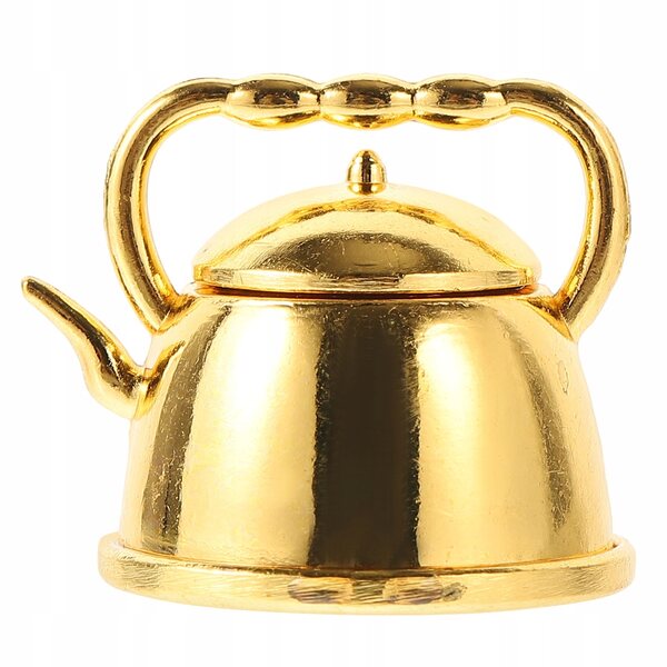 Goldener Mini-Metalldeckel im Vintage-Stil für Heim- und Bürodekoration