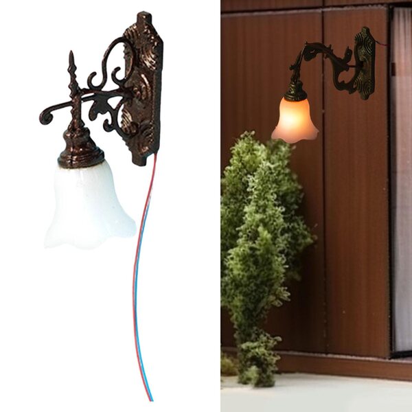 1:87 HO Skala Kinkiet Meble Zabawka, Scena życia,Ornament,Mikro miedź