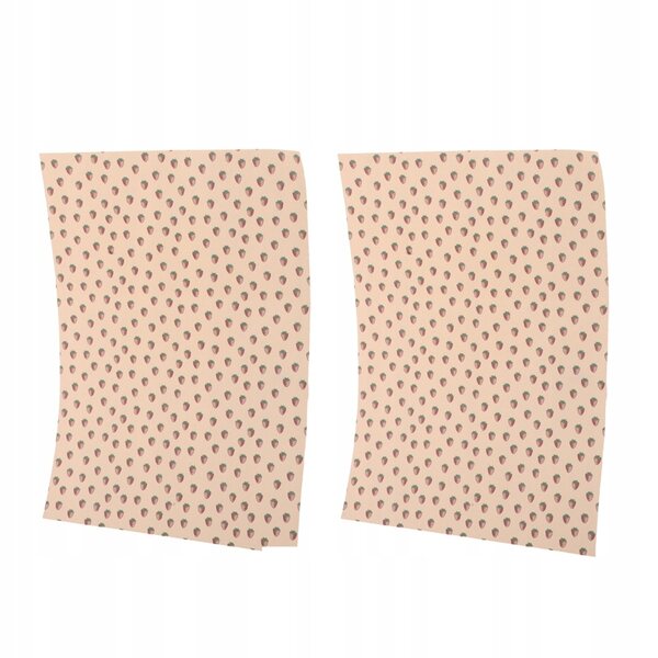 2 Stück PVC-Klebebänder für Puppenhäuser im Format 29x21 cm