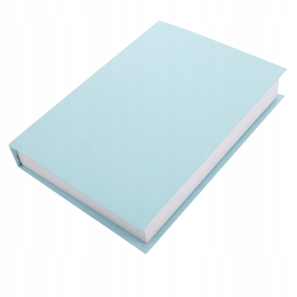 Elegantes blaues künstliches Dekobuch für Wohn- und Bürodekoration