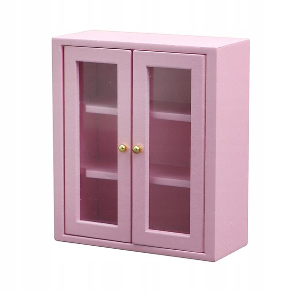 Holzschrank Miniatur für Puppenhaus im Maßstab 1:12