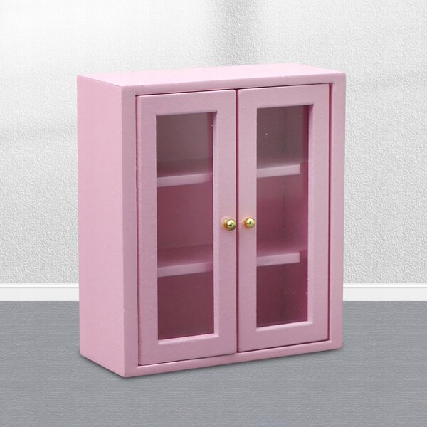 Holzschrank Miniatur für Puppenhaus im Maßstab 1:12