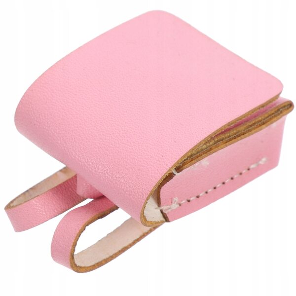 Mini-Dekorationsstoff Tornister für Puppenhäuser, Rosa, 4 x 3,3 cm
