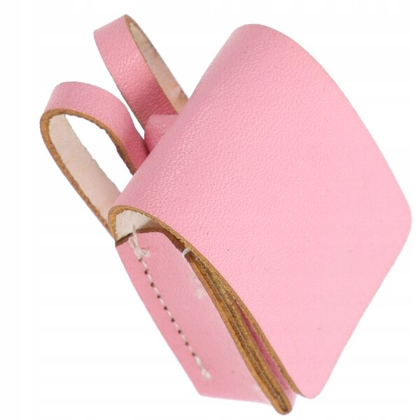 Mini-Dekorationsstoff Tornister für Puppenhäuser, Rosa, 4 x 3,3 cm