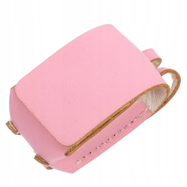 Mini-Dekorationsstoff Tornister für Puppenhäuser, Rosa, 4 x 3,3 cm