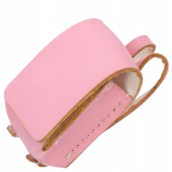 Mini-Dekorationsstoff Tornister für Puppenhäuser, Rosa, 4 x 3,3 cm