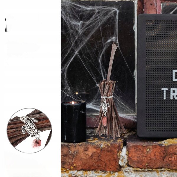 Mini Miotola Decorativa Halloween 2 Pezzi per Scenografie e Party a Tema