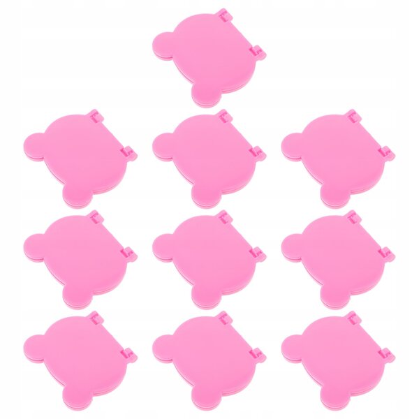 Set 10 Mini Laptop Pieghevoli per Casa delle Bambole, Realistici e Colorati