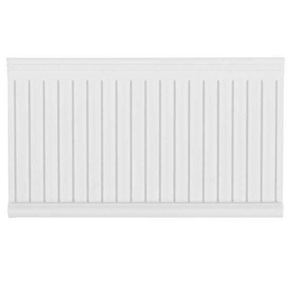 Mini listelli decorativi bianchi in PLA per casa delle bambole 9,5x5,5 cm