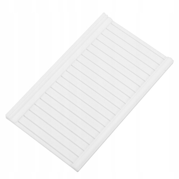 Mini listelli decorativi bianchi in PLA per casa delle bambole 9,5x5,5 cm