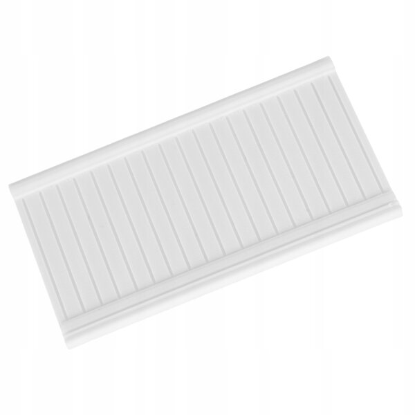 Mini listelli decorativi bianchi in PLA per casa delle bambole 9,5x5,5 cm