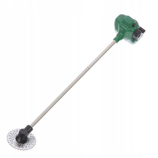 Mini Kosiarka Decorativa in PVC Verde per Casa e Miniature, Leggera e Dettagliata