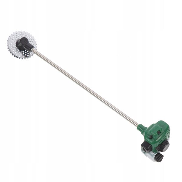 Mini Kosiarka Decorativa in PVC Verde per Casa e Miniature, Leggera e Dettagliata