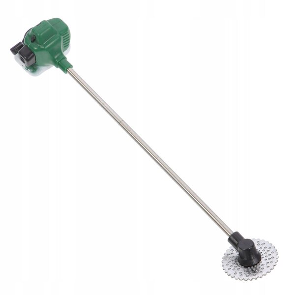 Mini Kosiarka Decorativa in PVC Verde per Casa e Miniature, Leggera e Dettagliata