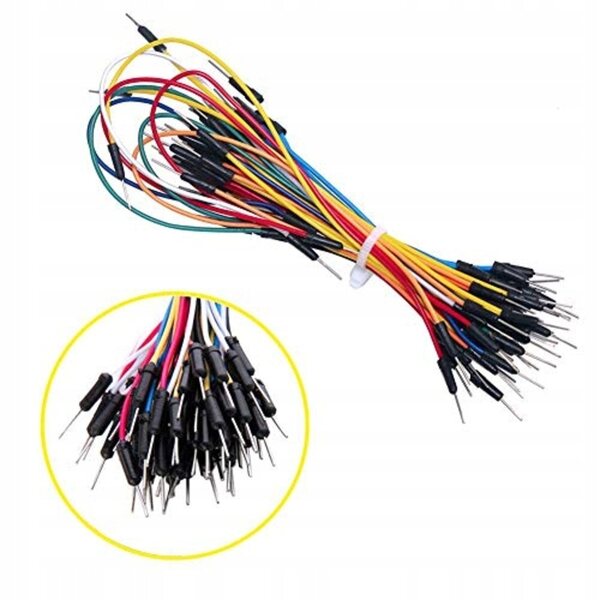 65-teiliges Prototyp-Plattenverbindungsdrahtset mit Pinzette und Box