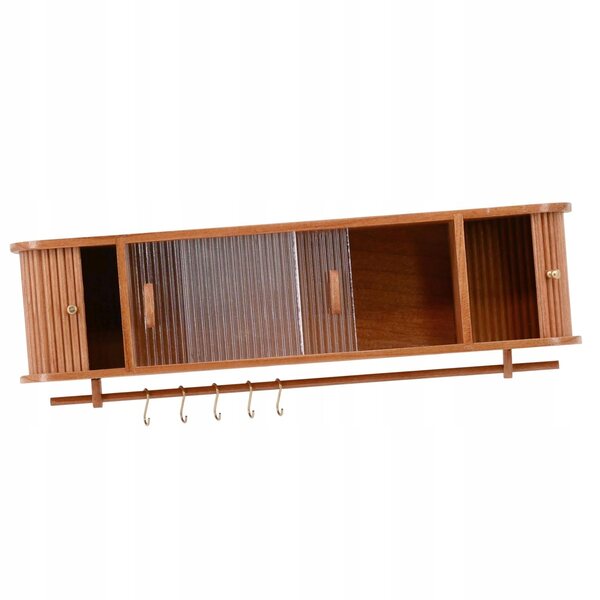 1/12 Dollhouse Wall Cabinet Photography Rekwizyty Udawaj zabawki Prezent urodzinowy
