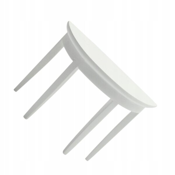 Mini Tavolo Bianco in Legno per Case delle Bambole, Elegante e Sicuro
