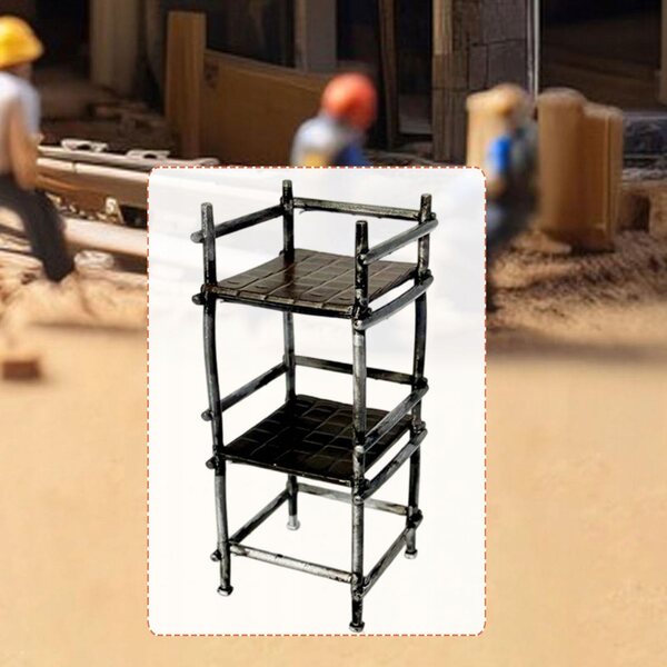 Miniatuurdiorama 1:64 bouwplaats gedetailleerde en realistische harsaccessoires