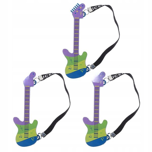 Mini chitarra decorativa per bambini, miniatura colorata e sicura