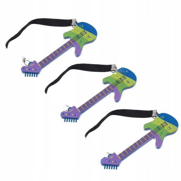 Mini chitarra decorativa per bambini, miniatura colorata e sicura