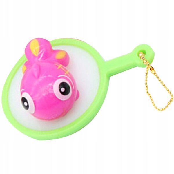 Miniatura Pesce Dorato Decorativo in Plastica per Casa delle Bambole 5x3,6x1,5cm