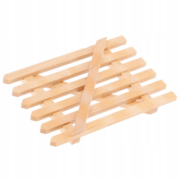 Mini Recinzione in Legno per Giardini in Miniatura e Case delle Bambole